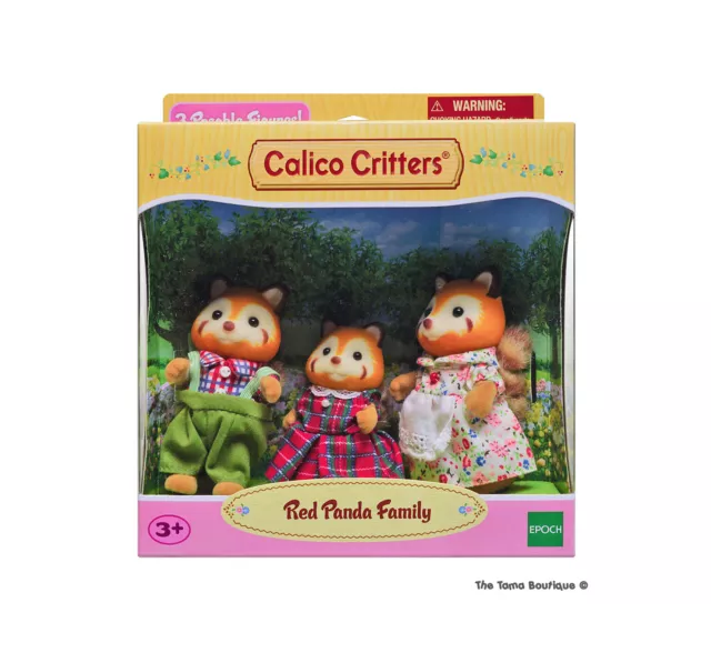 SYLVANIAN FAMILIES CALICO Critters Red Panda Family $34.00 - PicClick