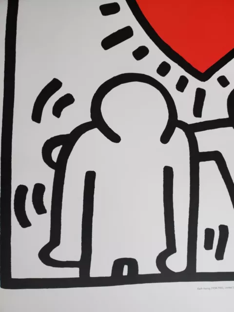 Keith HARING (d’après) - Invitation de Mariage - Sérigraphie 3