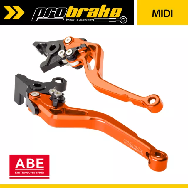 Bremshebel Kupplungshebel SET MIDI für KTM 640 Duke II (03-06) KTMDKII