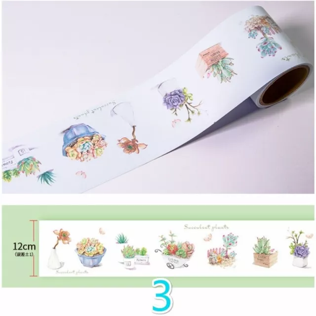 6M Papier Peint Adhésif Bordure Plinthe Imperméable Mural Sticker Cuisine Décor