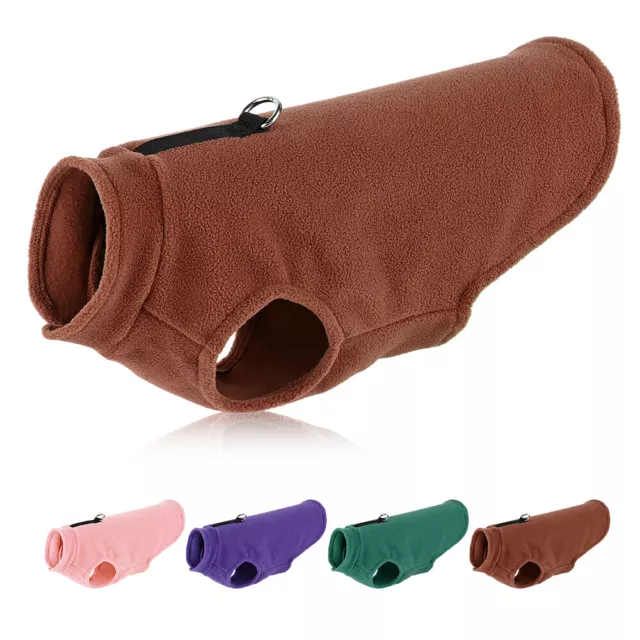 Soft Fleece Dog Coat For Small Dogs Warm Pet Puppy Sweater Vest for Chihuahua