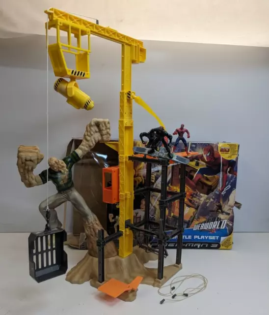 Vintage / Retro - Spider-Man 3 Final Battle Playset - Complete + Boxed