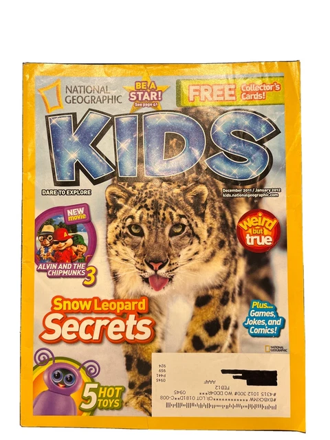 NATIONAL GEOGRAPHIC KIDS Magazine December 2011 January 2012 Snow