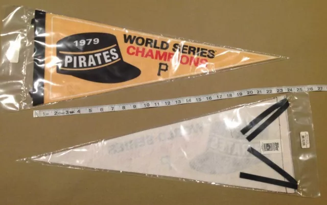 New Pirates 1979 World Series Champions Felt Pennant 23''x8.5'' Limited Edition