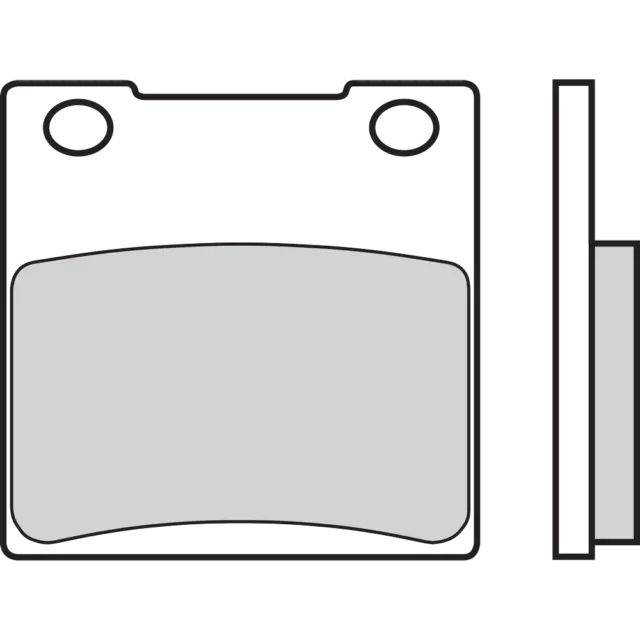 37347-Pastillas de freno BREMBO compatible con SUZUKI GS 500 E 500 1996-2000