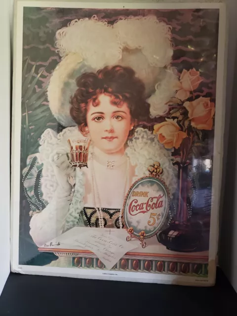 Coca Cola Advertising Print - Reproduction from 1890-1900