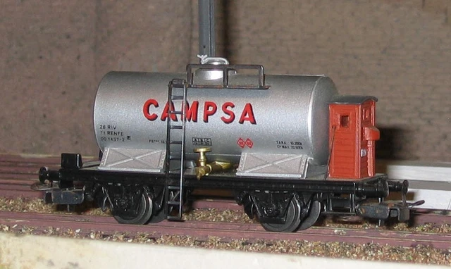 LM596 ELECTROTREN Train Ho 1/87 1:87 Wagon citerne PCP Renfe 0970178-4