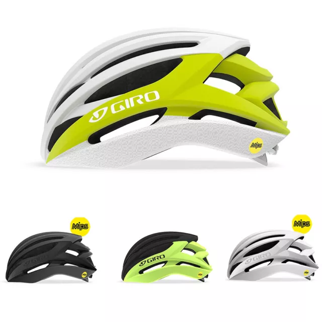 Giro Syntax MIPS Road Helmet - CoolFit Padding / Roc Loc 5 Air System / Bike