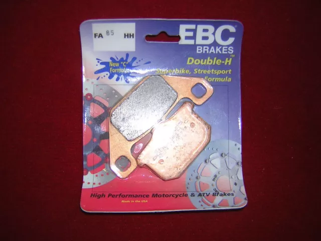 Kawasaki GPz550 A1-A4 (ZX 550 A1-A4) 1984-1987 EBC FA085 HH Rear Brake Pads New,