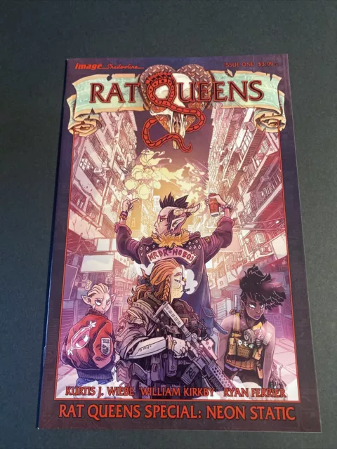 Rat Queens .  Special : Neon Static  .# 1.  Image Comics