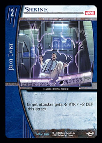 VS System: Shrink [Played] Marvel The Avengers TCG CCG Classic Marvel DC DH Dark