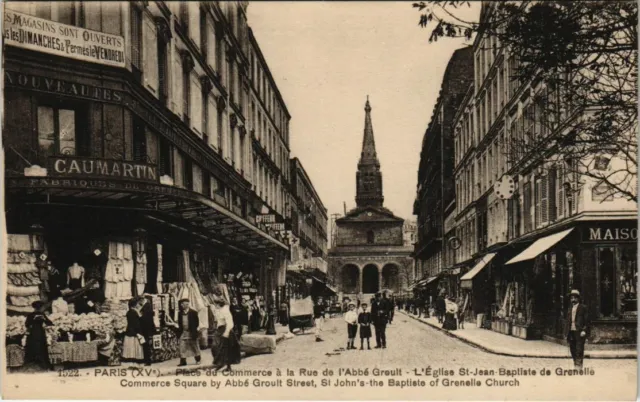 CPA PARIS 15e Carrefour de l'Avenue de Breteuil et du Boulevard Pasteur (65876)
