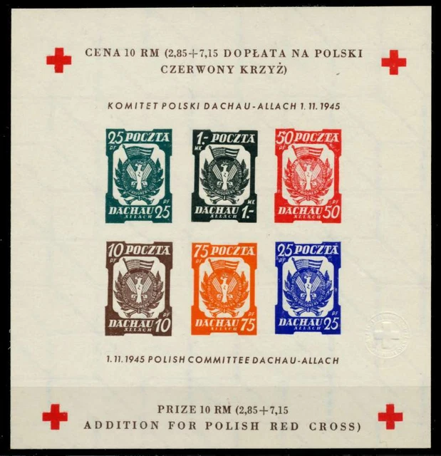 Polen Dachau Kriegsgefangenenlagerpost Block 2 X691C3A