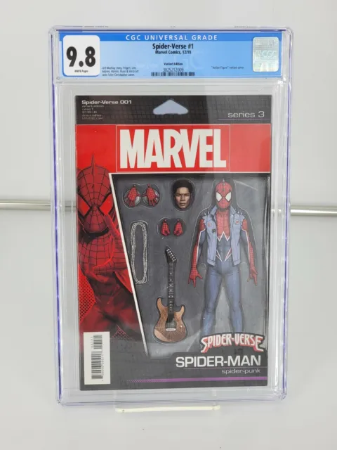 Spider-Verse #1 Marvel 2019 CGC 9.8 Action Figure Variant