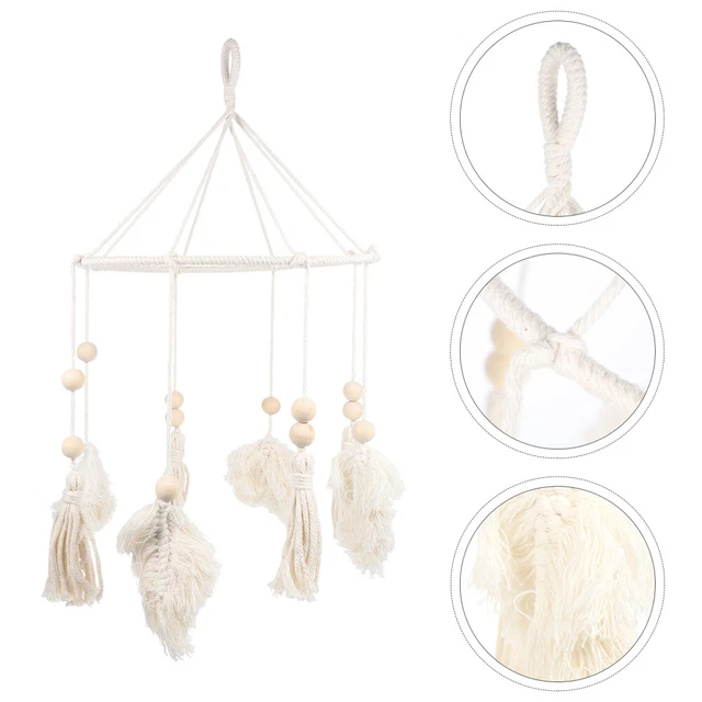 Cotton Franse Blattform Windglocke Hanging Ornament kreativer