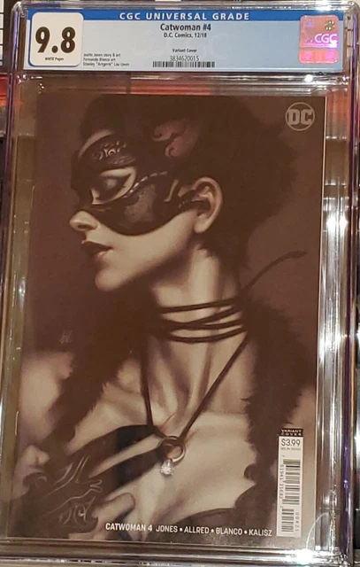 Catwoman 4 Artgerm Variant / Cgc 9.8