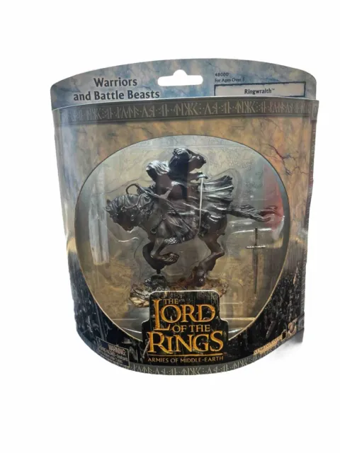 LOTR Armies Of Middle Earth Battle Scale Ringwraith Rider Figure Play Along