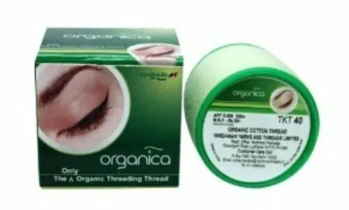 Eyebrow Threading 2 Spool Organica Organic Pure Cotton Thread Hair Remover FS
