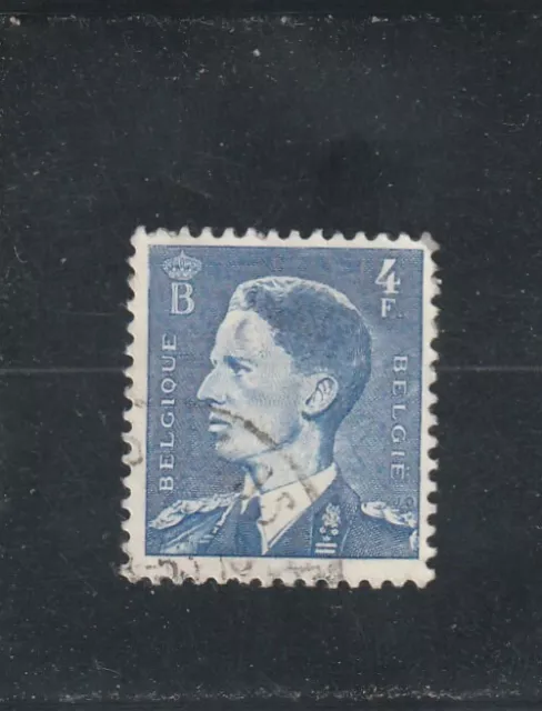 L5596 BELGIQUE timbre Y&T N° 911 de 1953 " Roi Baudouin  1er " Oblitéré