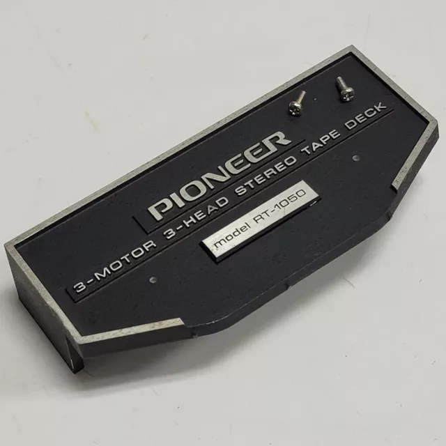 PIONEER MODEL RT-1050 Tape Machine Deck Recorder Metal Head Cover - WITH  SCREWS! $49.95 - PicClick