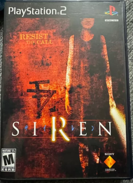 Siren (Sony PlayStation 2, 2004) All Original Disc, Box and Manual.