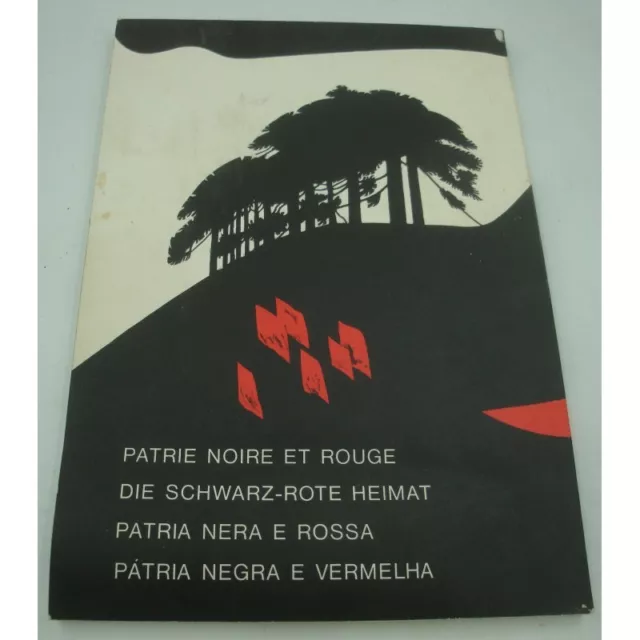 José Venturelli - Patria negra y roja 1975 Librairie Rousseau - Peinture 2