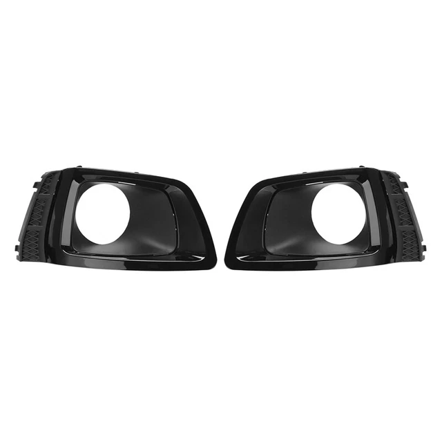 Car Fog Lamp Cover Grill Bezel Frame Trim Lamp Cover LED Headlight Fog Ligh R6C3
