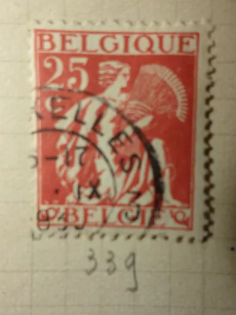 Belgium 1932, Stamp Classic 339, Farming, Obliterated, VF Cancelled Stamp