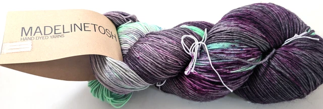 Single Skein Madeline Tosh Hand Dyed Euro Sock - Kimchi