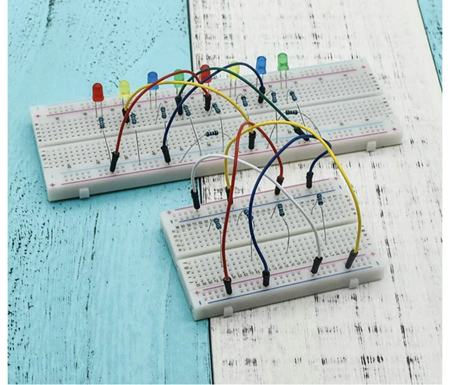 REXQuails solderless breadboard 2pcs830-2pcs400 For Proto Shield Connecting Bloc