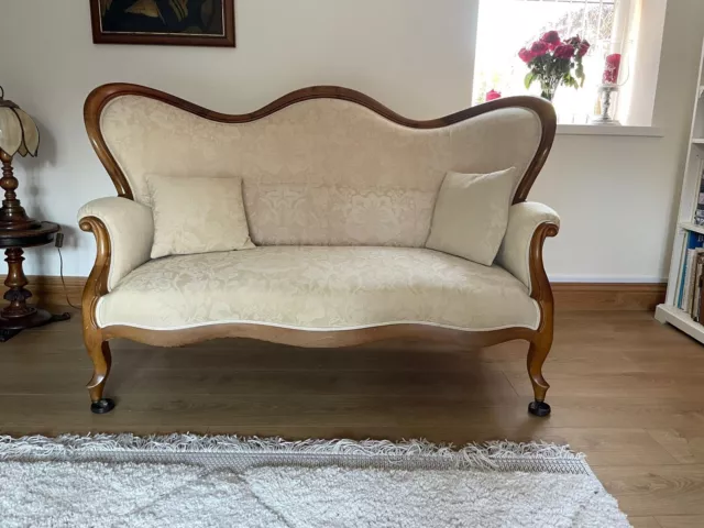 Victorian Parlour Sofa Two Seater