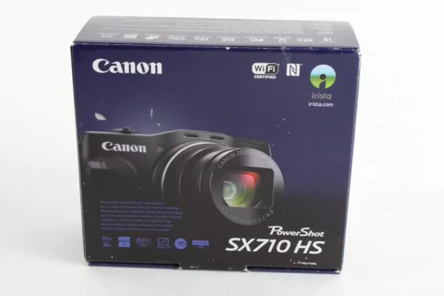 Canon PowerShot SX740 HS 20.3MP Point & Shoot Camera - Black