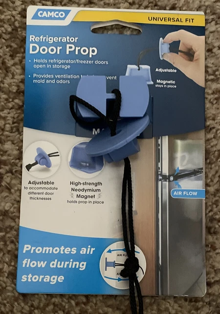 Camco Universal Fit Refigerator Door Prop Adjustable New Magnetic