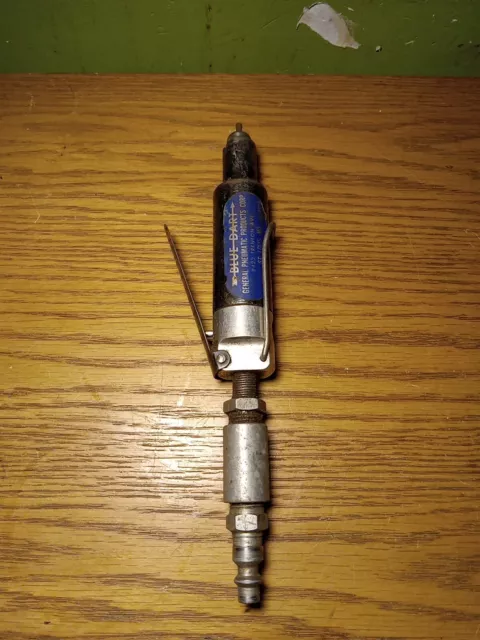 VNT.  Blue-DART General Pneumatic Products Corp. Grinder RARE! 1/8"