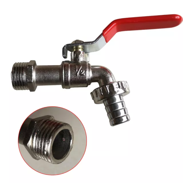 IBC Tote Tank Valve Drain Adapter 1/2" Garden-Hose Faucet Water Connector Tool 3