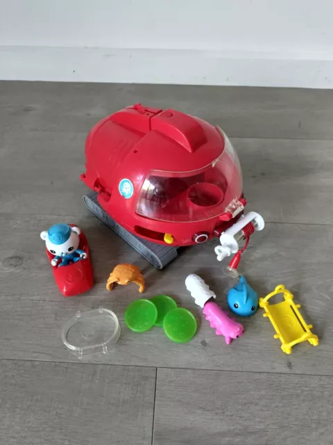 Fisher-Price Octonauts Gup X Launch and Rescue Vehicle Set With accessories