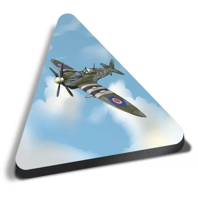 Triangle MDF Magnets - Spitfire World War Fighter Plane #46328