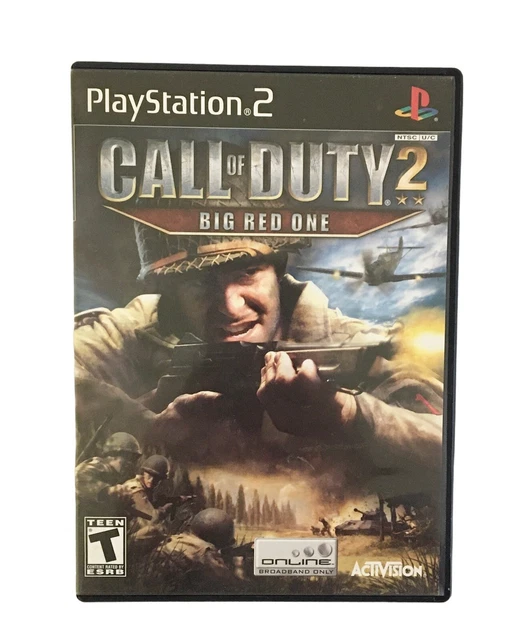 CALL OF DUTY 2 Big Red One PS2 Sony PlayStation 2 Video Game EUR 8,30 PicClick FR