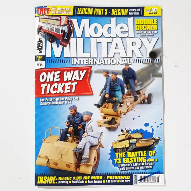 Model Military International #203 March 2023 UK magazine scale war new
