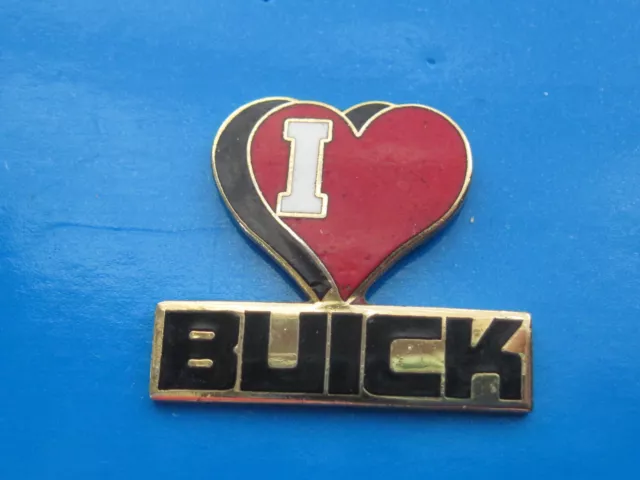 I (heart) LOVE  BUICK - hat pin , hatpin , lapel pin , tie tac  GIFT BOXED 3