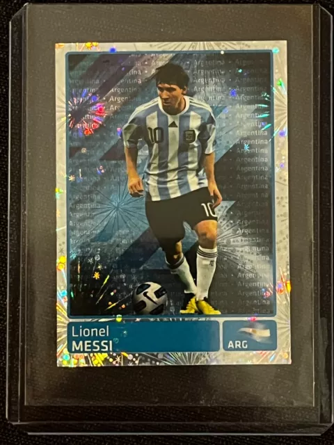 Sticker Panini Copa America 2011 Bright  Messi Argentine # 345 Star Toploader