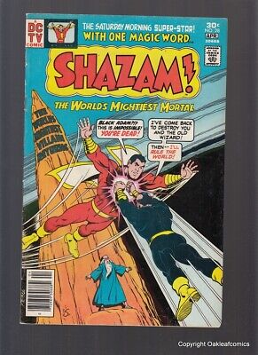 SHAZAM 28 DC Comics 1977 F-VF 1ST APPEARANCE BLACK ADAM Captain Marvel KEY