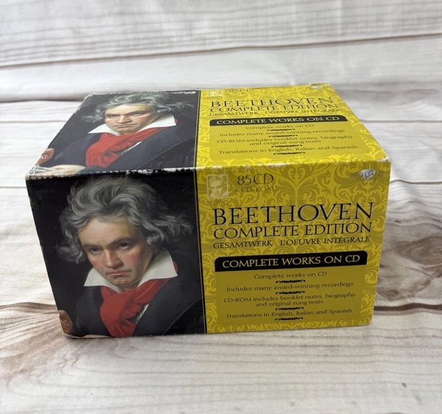 BRILLIANT CLASSICS BEETHOVEN COMPLETE WORKS Classical Music
