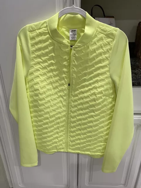 Avia Women’s L Lemon Yellow Sport Jacket New