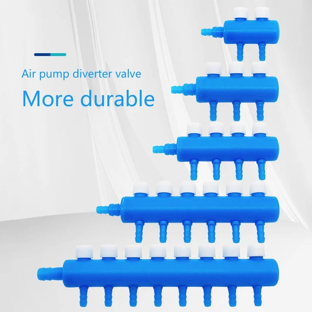 Aquarium Air Tubing Valves | Fish Tank Air Pump Splitter Valve Control Lever
