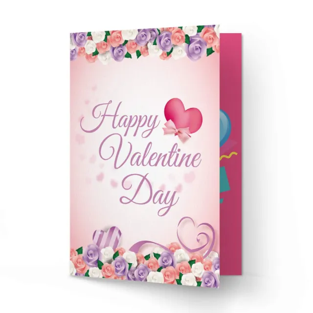 Valentin Tag Spezial Grußkarten Multicolor für Liebhaber
