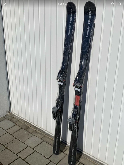 „Krombacher „ Herren Skier „Progressive“Neu Unbenutzt mit Look Express Bindung