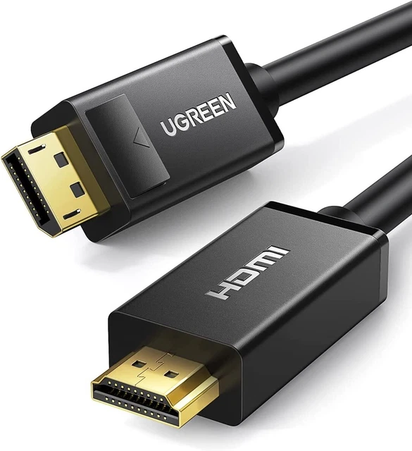 UGREEN 4K DISPLAYPORT to HDMI Cable UniDirectional UHD DP to HDMI