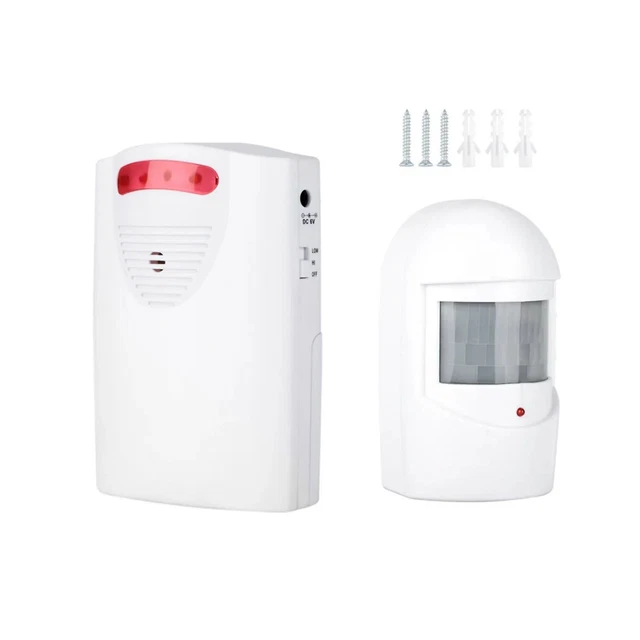 Alert Us Motion Sensor NEW INFRARED MOTION Sensor Home Garage Alert Security System DIY Your ...