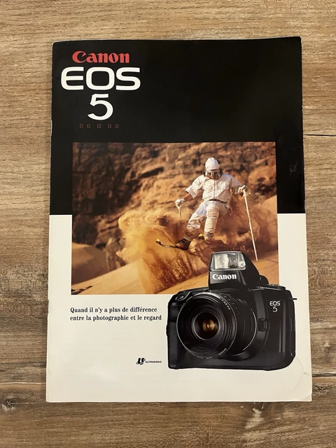 Brochure Canon Produits - Guide Photo 35mm Et Vidéo 8mm - Multilingue